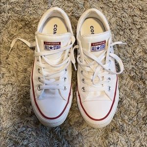 White Converse (like new)